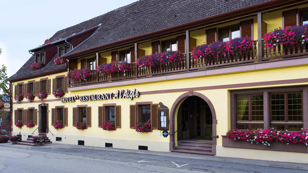 Hotel Restaurant A L'Aigle Wimmenau Esterno foto