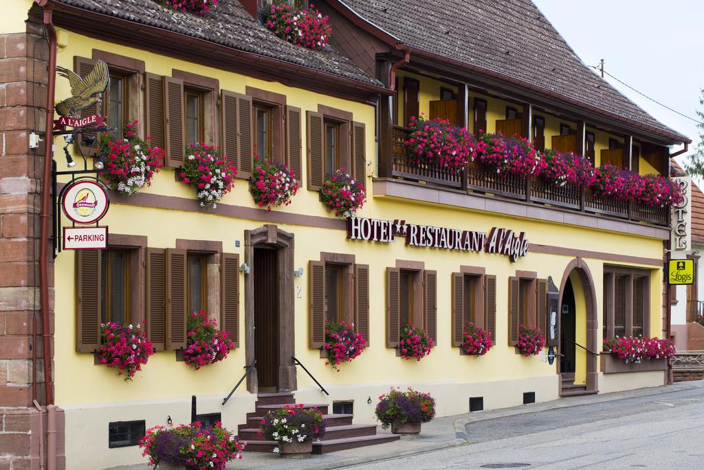 Hotel Restaurant A L'Aigle Wimmenau Esterno foto