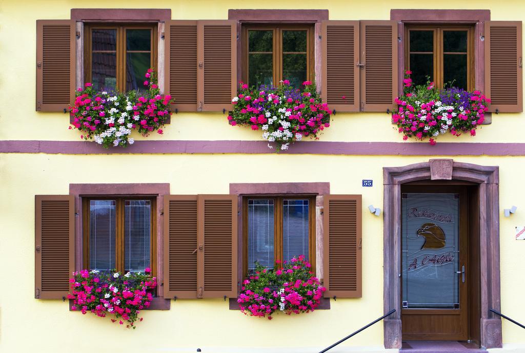 Hotel Restaurant A L'Aigle Wimmenau Esterno foto